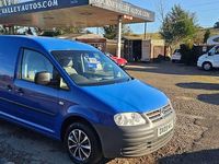 Used VW Caddy 69 HP (50 kW) 2009 Blue MPV