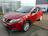 Used Nissan Qashqai Acenta 110 HP (80 kW) 2015 Red SUV