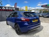 Used Peugeot 308 GT-line 2015 Blue Hatchback