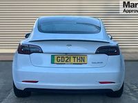 Used Tesla Model 3 Performance 377 kW (513 HP) 2021 White Sedan