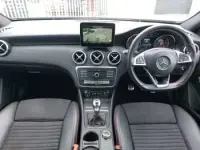 Used Mercedes A180 AMG Line Premium 122 HP (89 kW) 2018 Black Hatchback