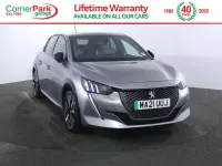 Used Peugeot e-208 Premium 100 kW (136 HP) 2021 Grey Hatchback