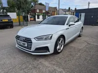 Used Audi A5 S-Line 187 HP (137 kW) 2017 White Coupe