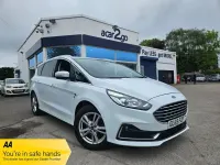 Used Ford S-MAX Titanium 165 HP (121 kW) 2019 White MPV