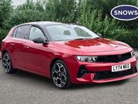 Used Vauxhall Astra Ultimate 130 HP (95 kW) 2025 Red Hatchback