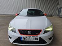 Begagnad Seat Leon Cupra 290 290 HK (213 kW) 2016 Vit Halvkombi