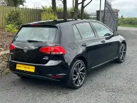 Used VW Golf VII S 105 HP (77 kW) 2015 Black Hatchback