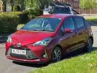 Used Toyota Yaris 91 HP (66 kW) 2020 Red Hatchback