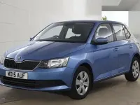 Used Skoda Fabia 2015 Blue Hatchback