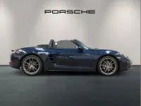 Used Porsche Boxster 296 HP (217 kW) 2017 Blue Cabriolet