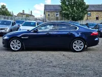Used Jaguar XF Portfolio 180 HP (132 kW) 2016 Blue Sedan