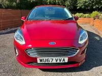 Used Ford Fiesta Zetec 83 HP (61 kW) 2017 Red Hatchback