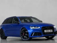 Used Audi RS6 Performance 605 HP (444 kW) 2016 Blue Estate