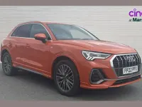 Used Audi Q3 S-Line 150 HP (110 kW) 2022 Orange SUV
