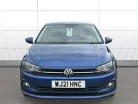 Used VW Polo Match 95 HP (69 kW) 2021 Blue Hatchback