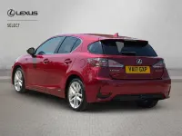 Used Lexus CT200h 2017 Red Hatchback