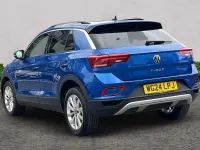 Used VW T-Roc Match 110 HP (80 kW) 2024 Blue SUV