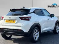 Second-hand Nissan Juke N-Connecta 114 CP (83 kW) 2021 Alb SUV