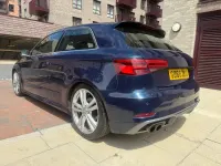 Used Audi A3 S-Line 190 HP (139 kW) 2017 Blue Hatchback