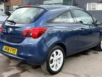 Used Vauxhall Corsa 75 HP (55 kW) 2016 Blue Hatchback