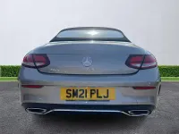Used Mercedes C200 AMG line 2021 Silver Cabriolet