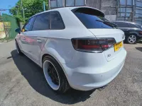 Begagnad Audi A3 Sport 2013 Vit Halvkombi