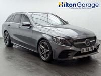 Used Mercedes C220 AMG line 194 HP (142 kW) 2020 Grey Estate