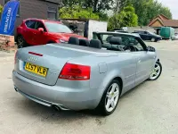 Used Audi A4 Cabriolet S-Line 200 HP (147 kW) 2008 Silver Cabriolet