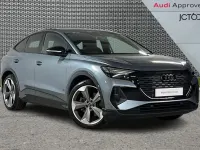 Used Audi Q4 Sportback e-tron Black Edition 206 kW (281 HP) 2024 Blue SUV