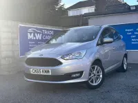 Used Ford C-MAX Zetec 120 HP (88 kW) 2015 Silver MPV