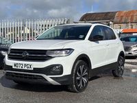 Used VW T-Cross Black Edition 110 HP (80 kW) 2023 White SUV