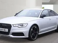 Used Audi A6 Black Edition 190 HP (139 kW) 2014 Silver Sedan