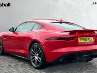 Used Jaguar F-Type R-Dynamic 300 HP (220 kW) 2018 Solid  phoenix red Coupe