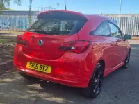 Used Vauxhall Corsa Edition 70 HP (51 kW) 2015 Red Hatchback
