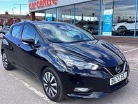 Used Nissan Micra Acenta 92 HP (67 kW) 2022 Black Hatchback