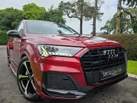 Used Audi Q7 Black Edition 286 HP (210 kW) 2021 Red SUV