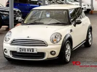 Begagnad Mini ONE Hatch 98 HK (72 kW) 2011 Vit Halvkombi