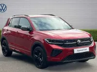Used VW T-Cross Black Edition 150 HP (110 kW) 2025 Red SUV