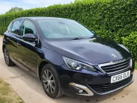 Used Peugeot 308 Allure 120 HP (88 kW) 2016 Blue Hatchback