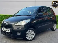 Used Hyundai i10 Classic 77 HP (56 kW) 2009 Black Hatchback