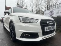 Used Audi A1 S-Line 125 HP (91 kW) 2018 White Hatchback