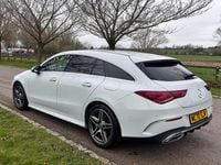 Used Mercedes CLA200 Shooting Brake AMG line 2020 White Estate
