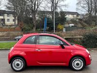 Used Fiat 500 Lounge 69 HP (50 kW) 2011 Red Hatchback