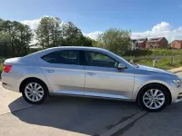 Used Skoda Superb SE 147 HP (108 kW) 2024 Brilliant silver metallic Hatchback