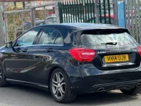 Used Mercedes A200 136 HP (100 kW) 2014 Black Hatchback