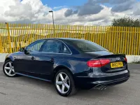 Used Audi A4 S-Line 143 HP (105 kW) 2012 Blue Sedan