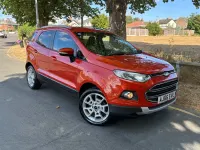 Used Ford Ecosport Titanium 123 HP (90 kW) 2017 Red SUV