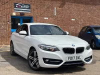 Used BMW 218 Sport Line 150 HP (110 kW) 2017 White Coupe
