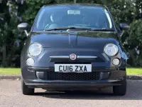 Used Fiat 500 Pop 69 HP (50 kW) 2016 Black Hatchback