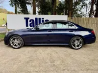 Used Mercedes E220 AMG line 2017 Blue Sedan